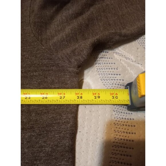 Polo Ralph Lauren Shirt Mens 2XLT 2XL Tall Brown Rugby Polo Long Sleeve Cotton - Picture 12 of 13